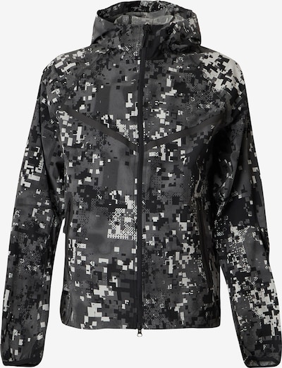 Nike Sportswear Funktionsjacke in XS in grau / schwarz / weiß, Produktansicht