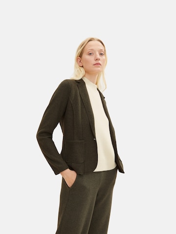 TOM TAILOR Blazer in Green: front