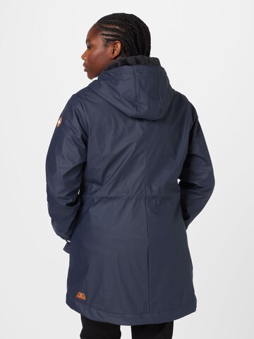 Ragwear Plus Winterparka 'MONADIS' in Blau