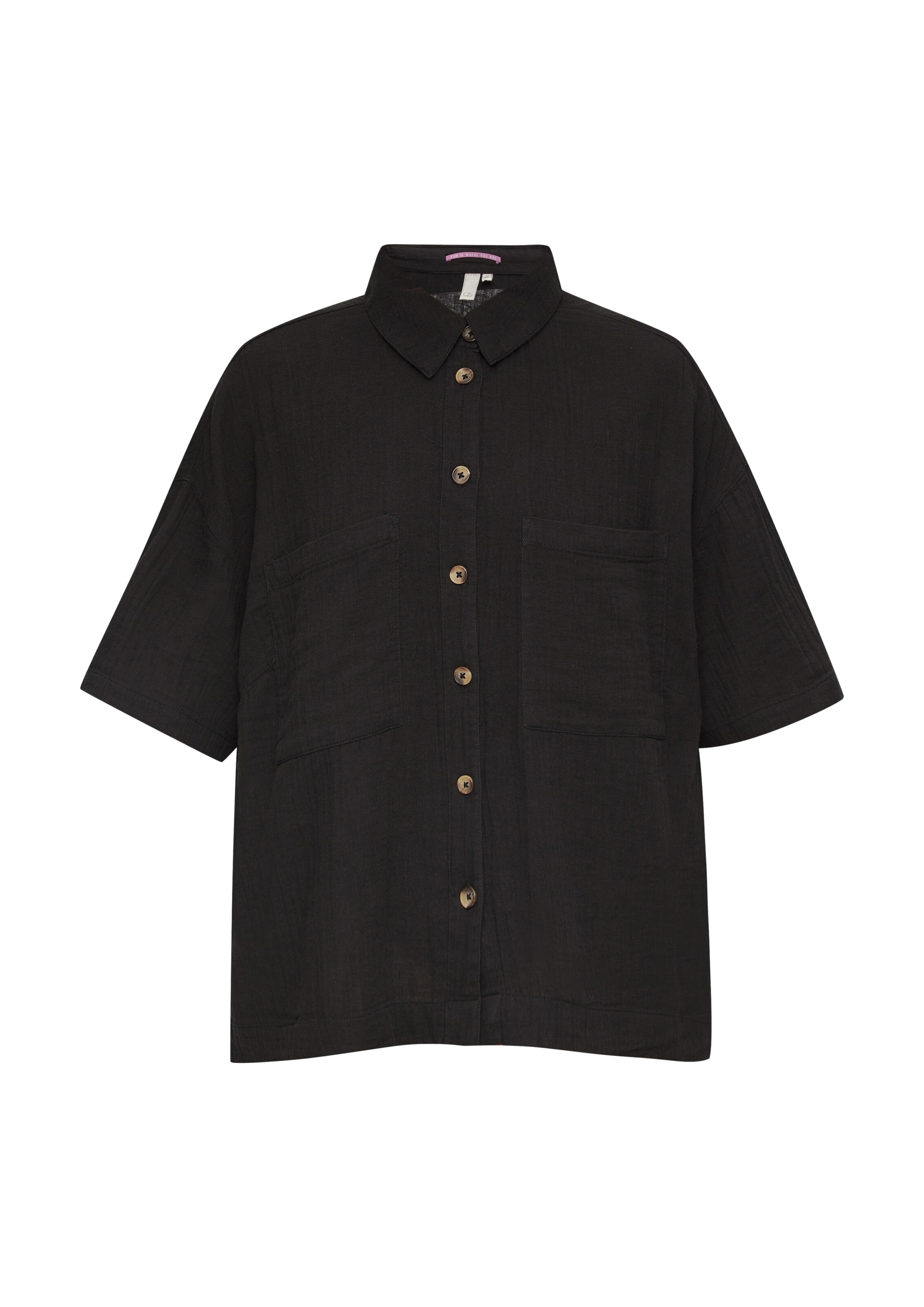 QS Blouse in XXL in Black, Item view