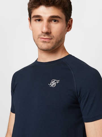 SikSilk - Ropa para correr en azul