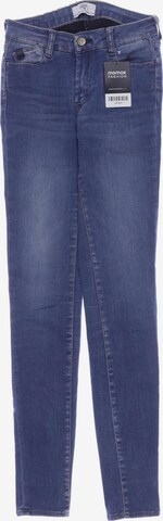 Le Temps Des Cerises Jeans in 25 in Blue: front