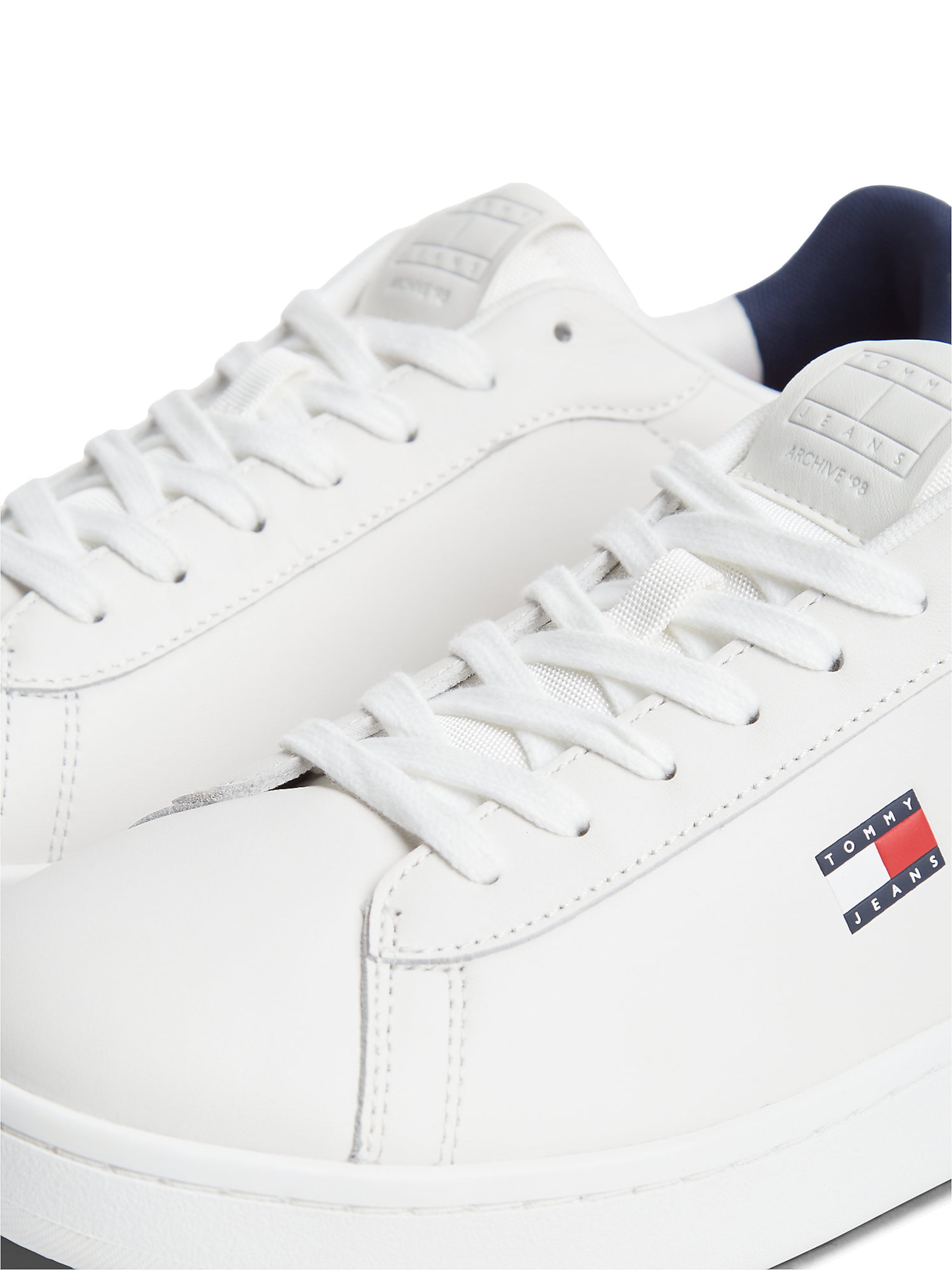 Tommy Jeans Σνίκερ χαμηλό σε λευκό