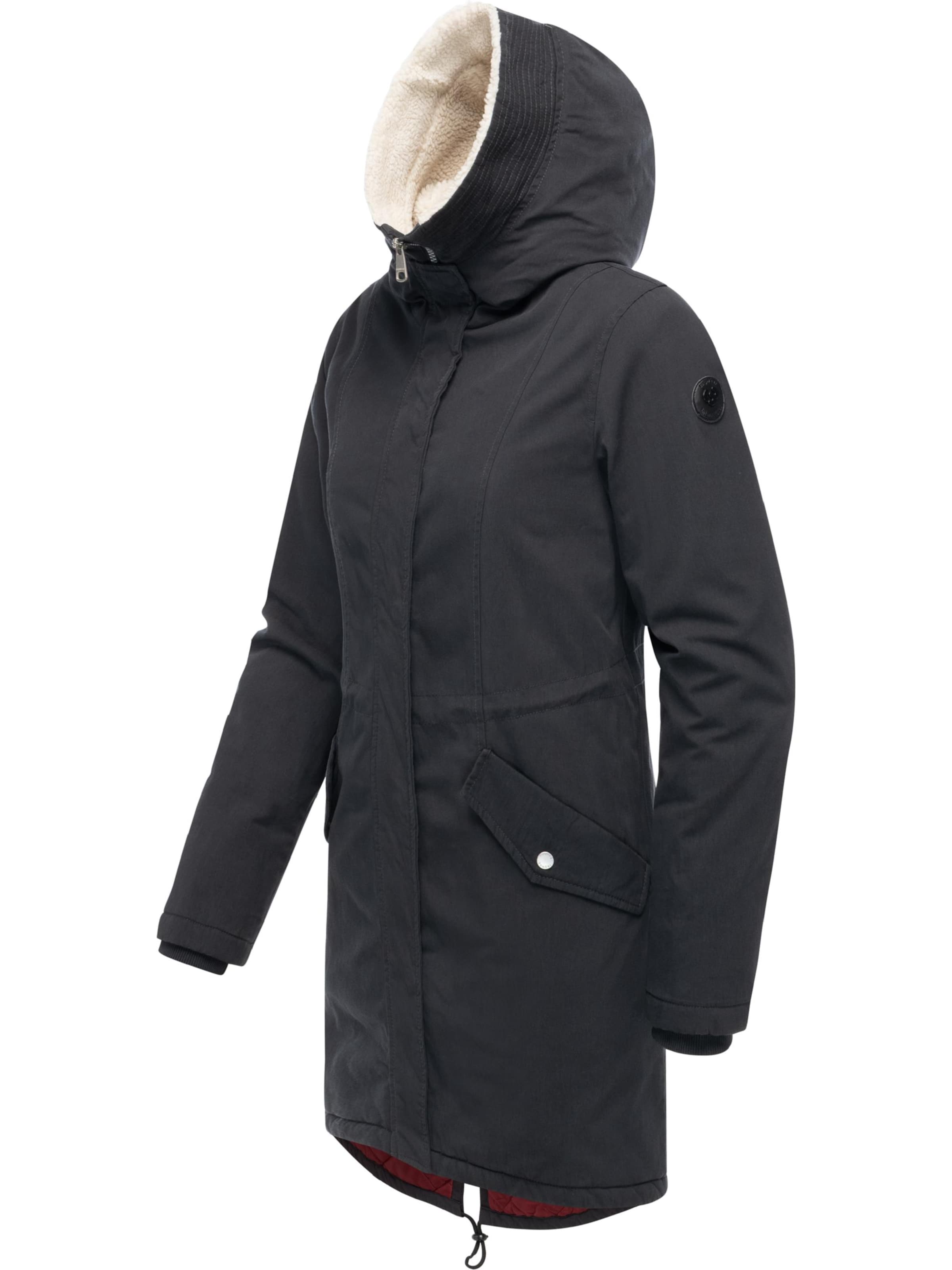 juoda Ragwear Žieminė parka 'Coogle Youmodo'