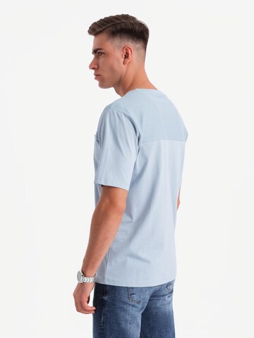 Ombre Shirt in Blauw