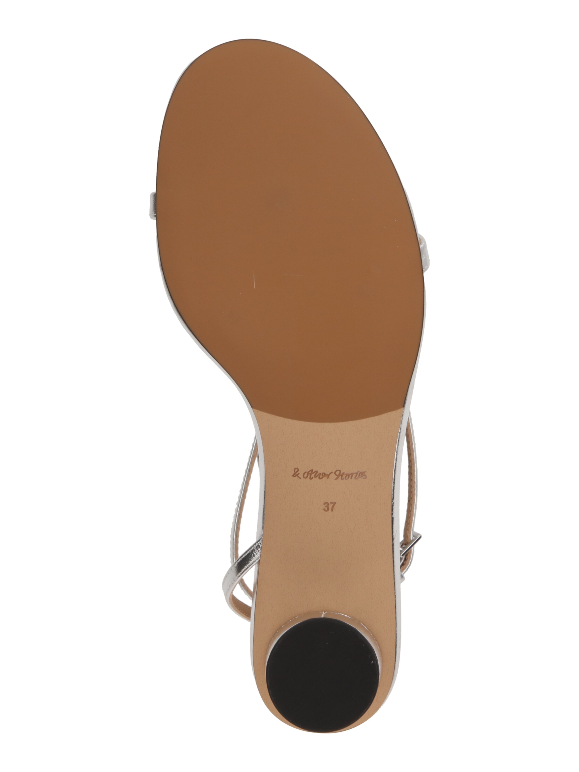 & Other Stories Σανδάλι με λουράκια σε ασημί