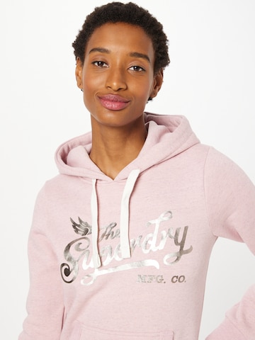 Superdry Sweatshirt in Pink