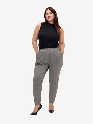 Zizzi Tapered Pants 'Maddison' in Mixed colors