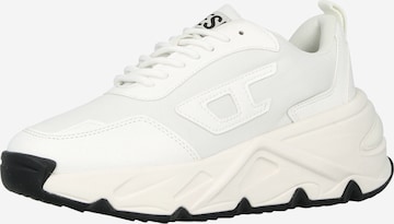 Baskets basses 'S-SAVANNAH TULU' DIESEL en blanc : devant