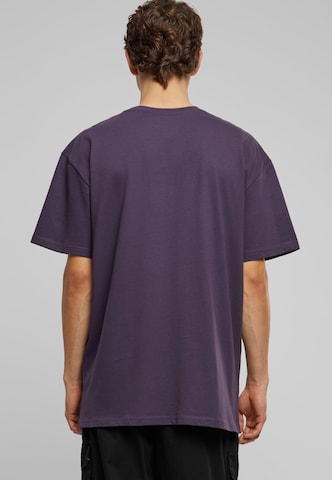 MT Upscale Shirt 'F*ke L*ve' in Purple