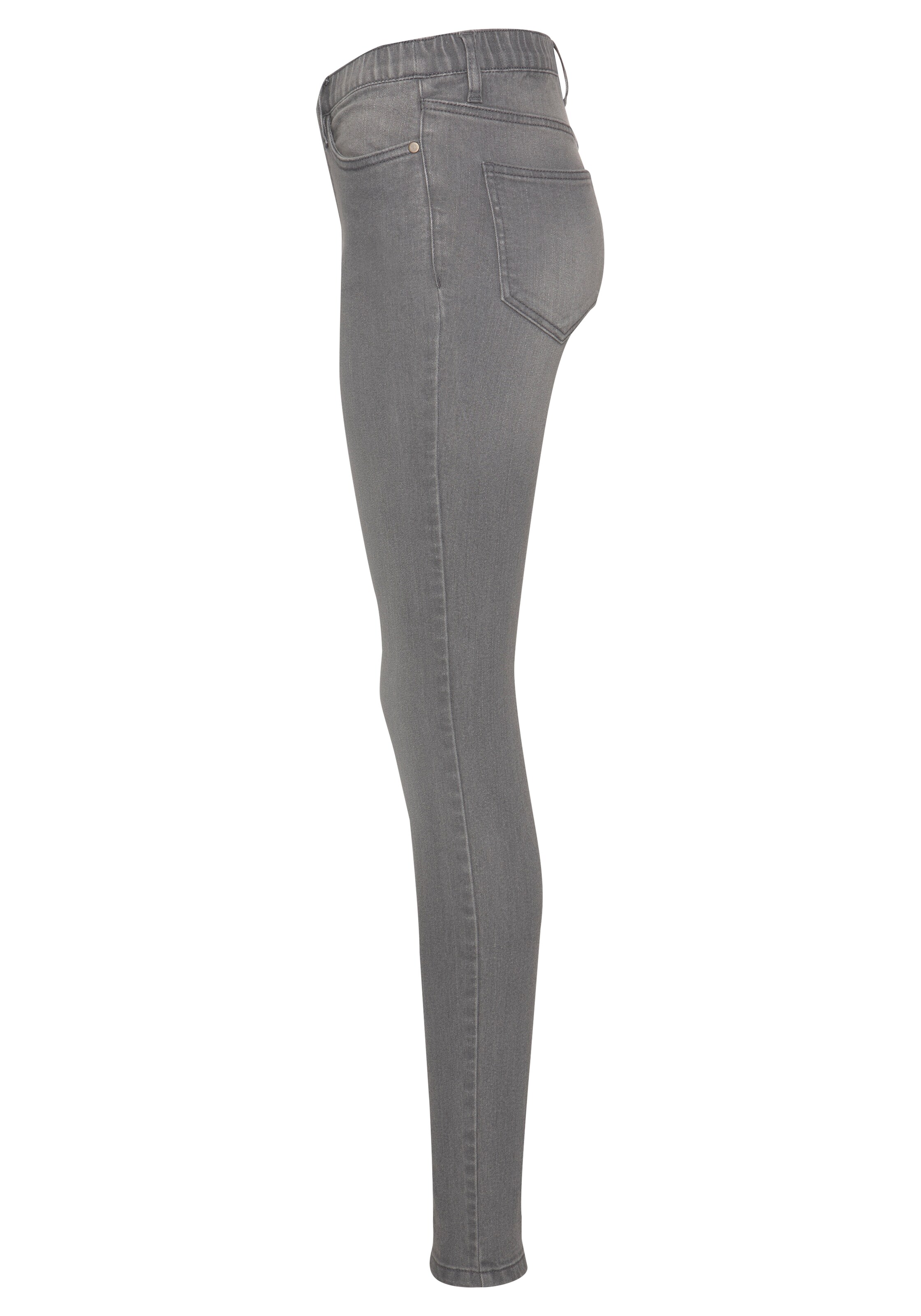 FLASHLIGHTS Skinny Jeggings in Grey
