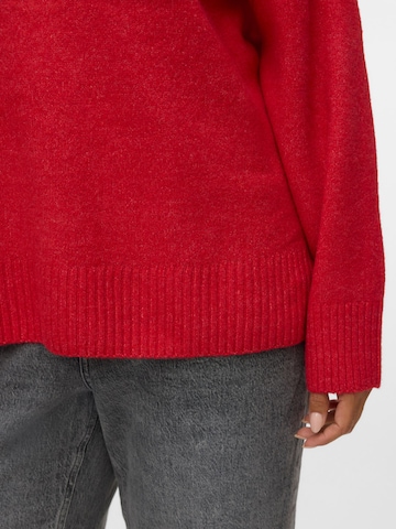 Vero Moda Curve Pullover 'VMCBoom' in Rot