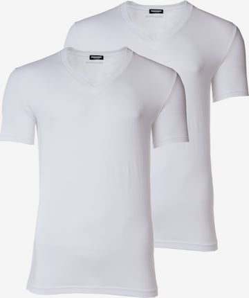 T-Shirt DSQUARED2 en blanc : devant