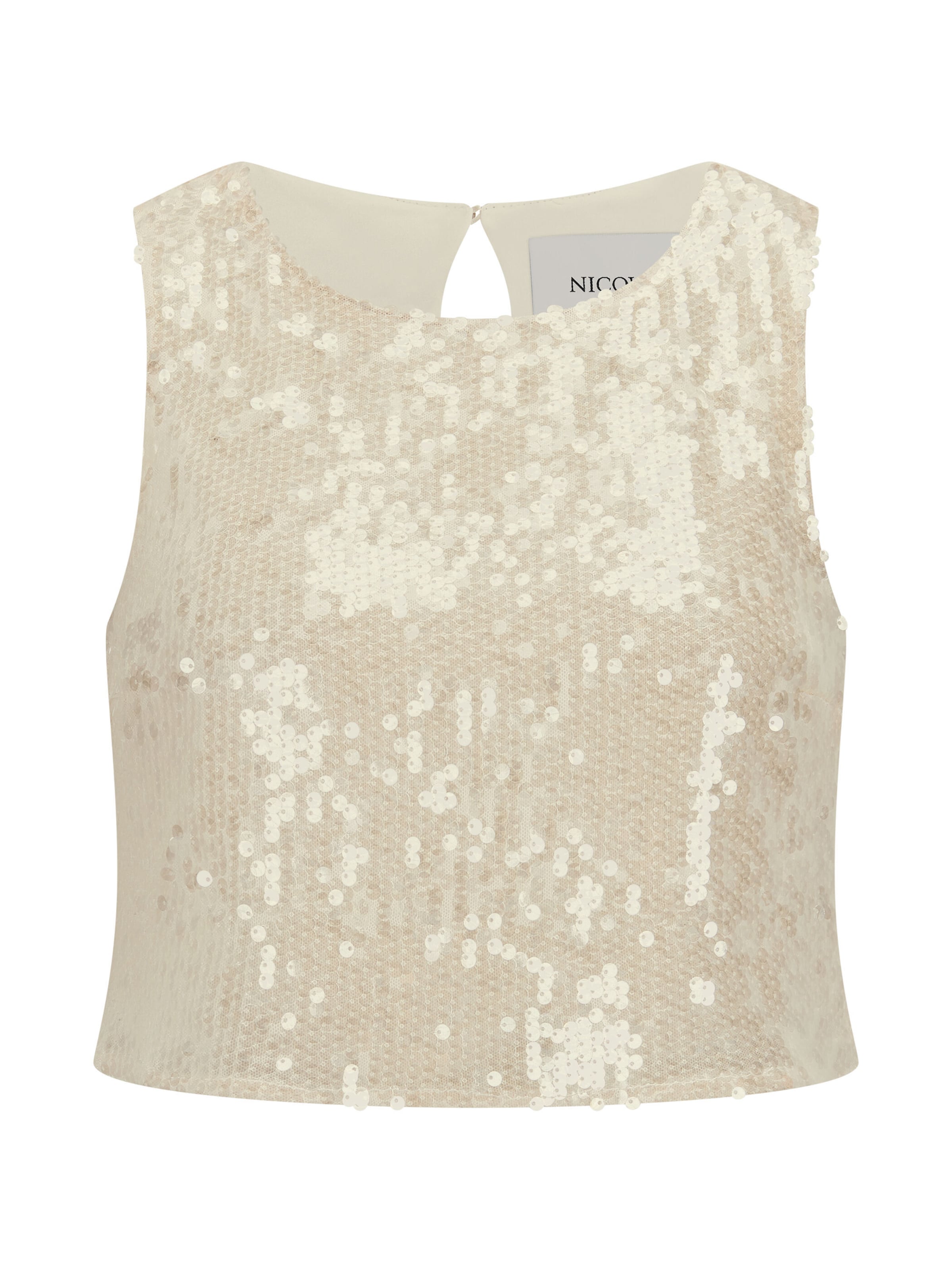 Nicowa Top in Wit: voorkant