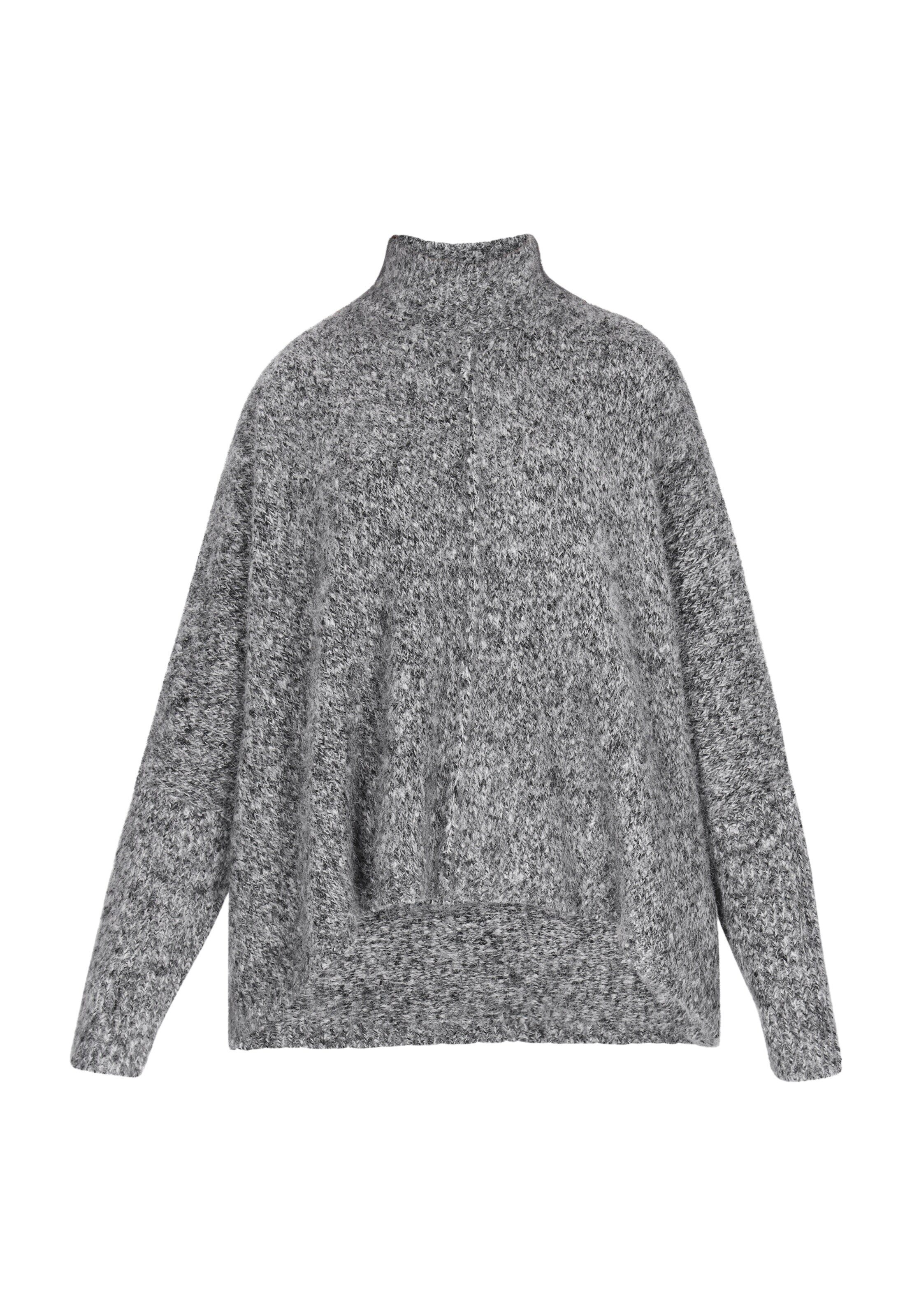 DreiMaster Vintage Peleryna w kolorze szary: przód