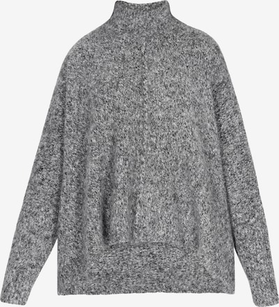 DreiMaster Vintage Poncho in XS-S in grey denim, Produktansicht