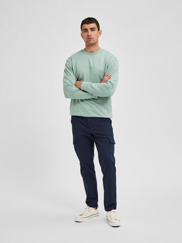 SELECTED HOMME Regular Hose 'Buxton' in Blau