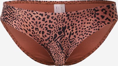 Slip costum de baie Seafolly pe maro / bronz / negru, Vizualizare produs