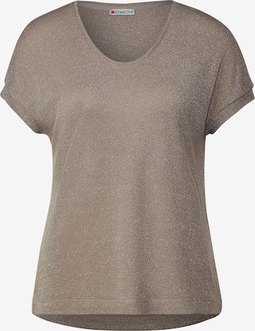 STREET ONE T-Shirt in Beige: predná strana