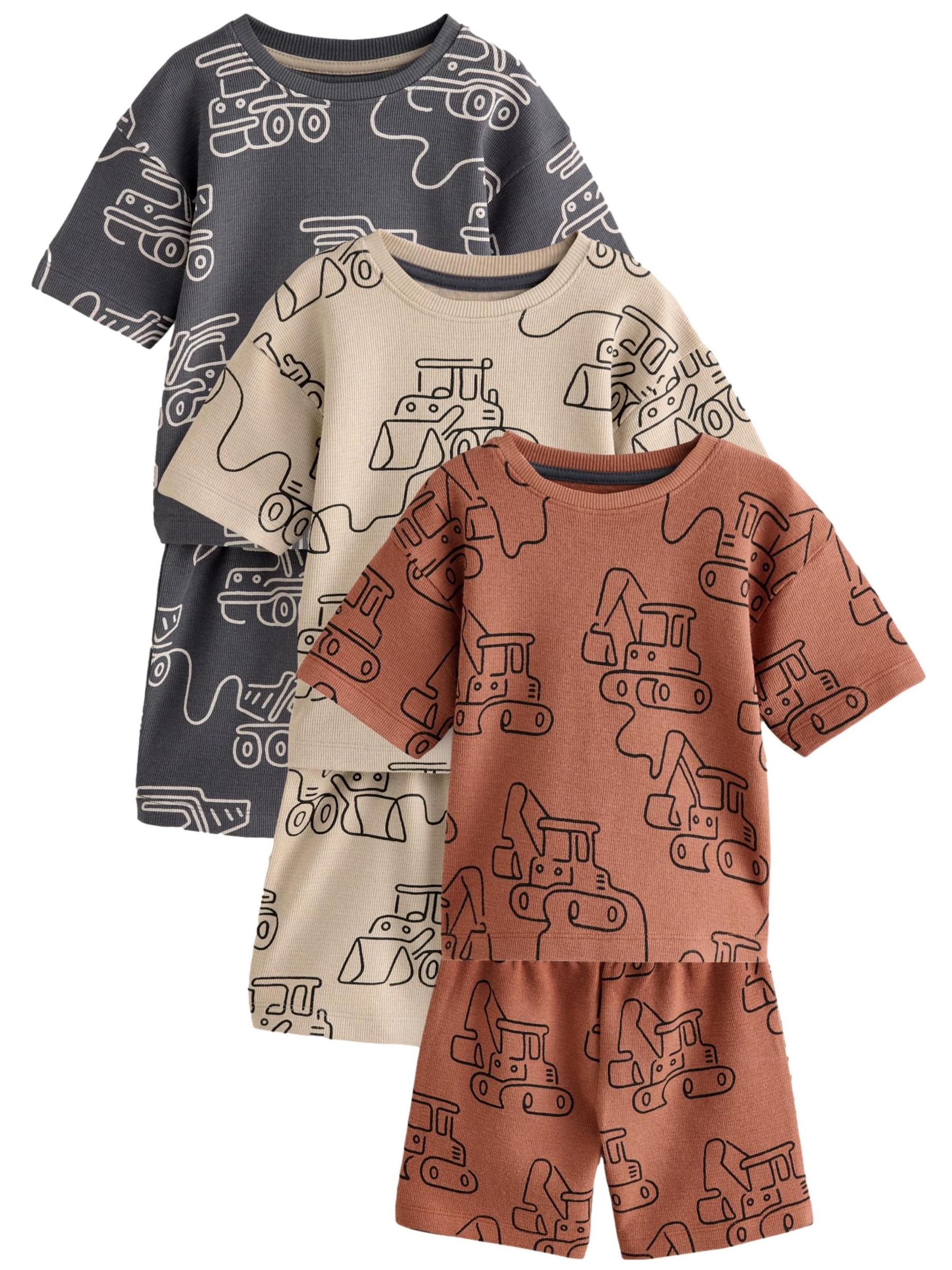 Next Пижама в Бежевый: спереди