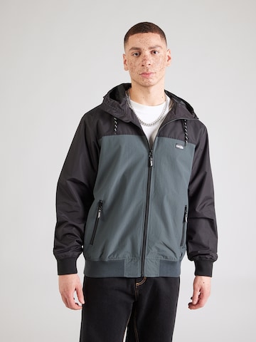 Iriedaily - Chaqueta de entretiempo 'Auf Deck' en verde: frente