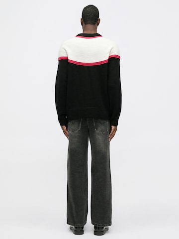 GCDS Sweter w kolorze czarny