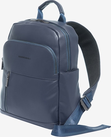 Sac à dos Momo Design en bleu : devant