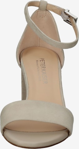 PETER KAISER Sandalen met riem in Beige