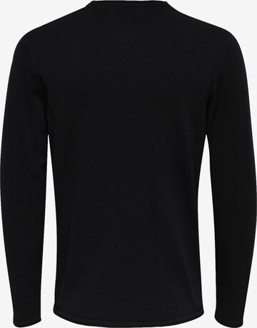 Only & Sons Pullover in Schwarz