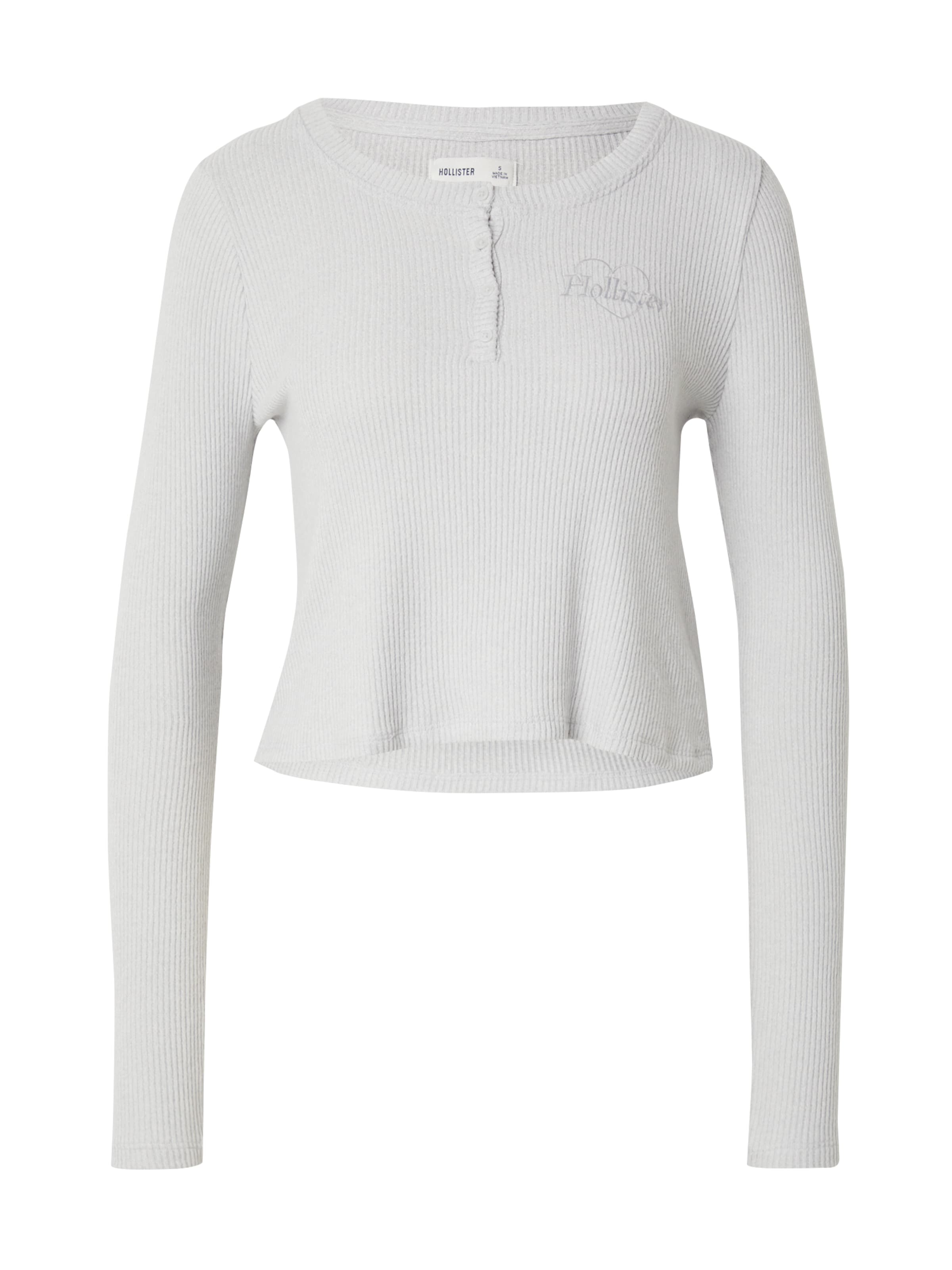 HOLLISTER Póló - szürke: elől