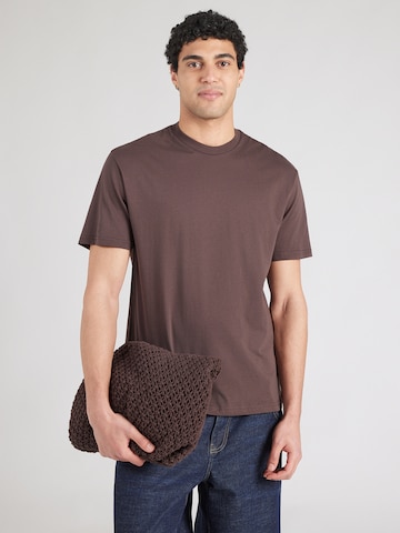 Mavi Shirt in Brown: front