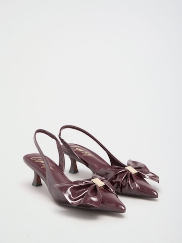 Lipsy Slingpumps i rød