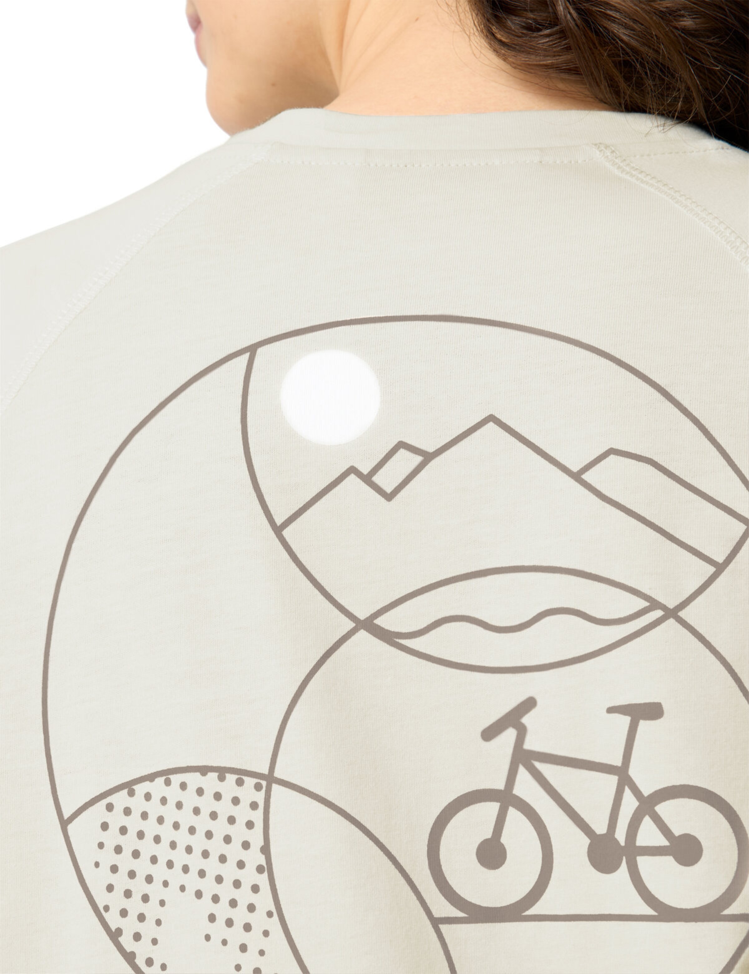 VAUDE Performance shirt 'Cyclist' in White
