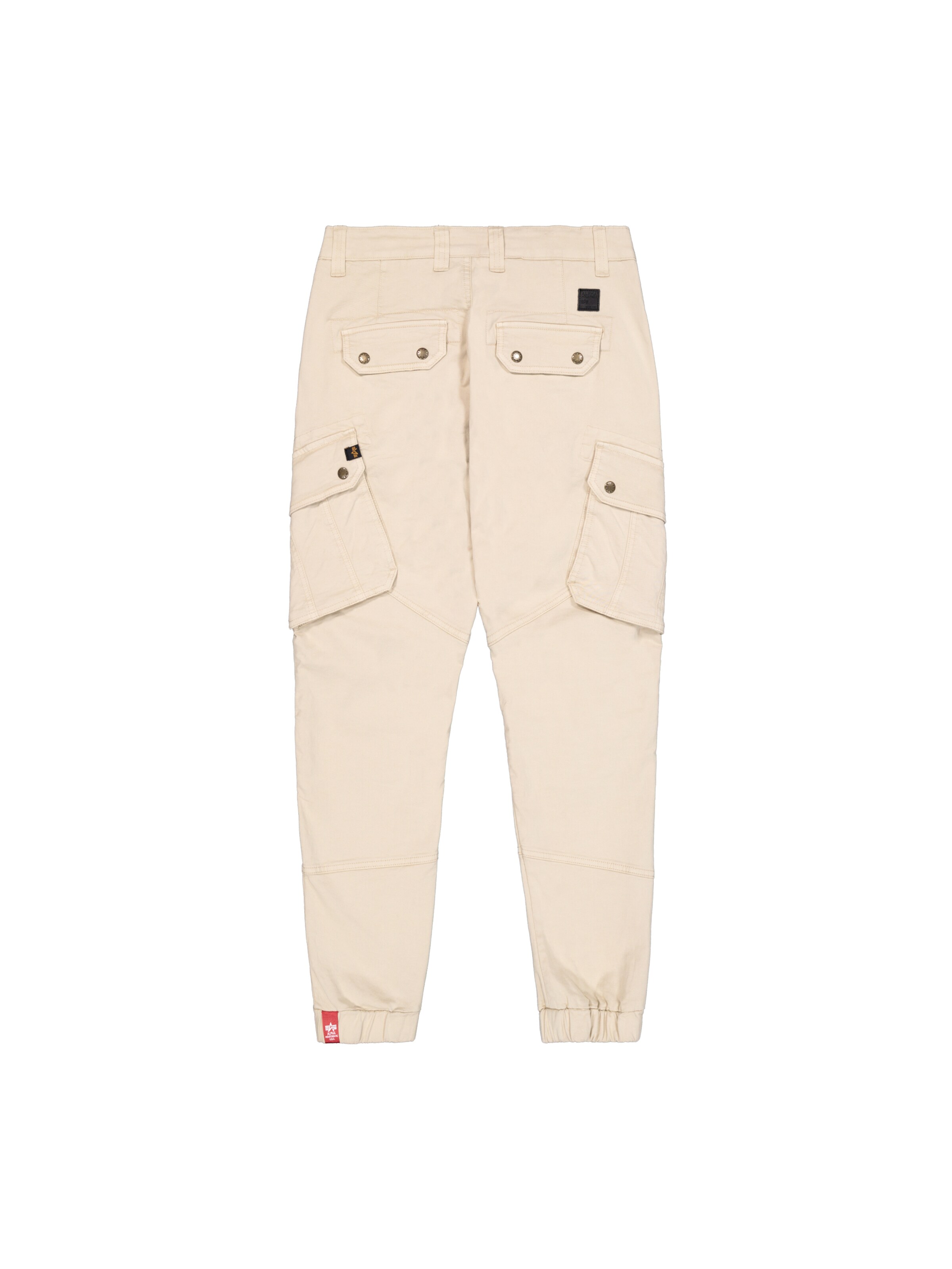 Effilé Pantalon cargo 'Combat' ALPHA INDUSTRIES en beige