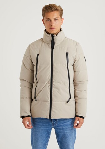 CHASIN' Winterjas ' Nevada ' in Beige: voorkant