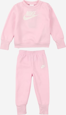Survêtement Nike Sportswear en rose : devant