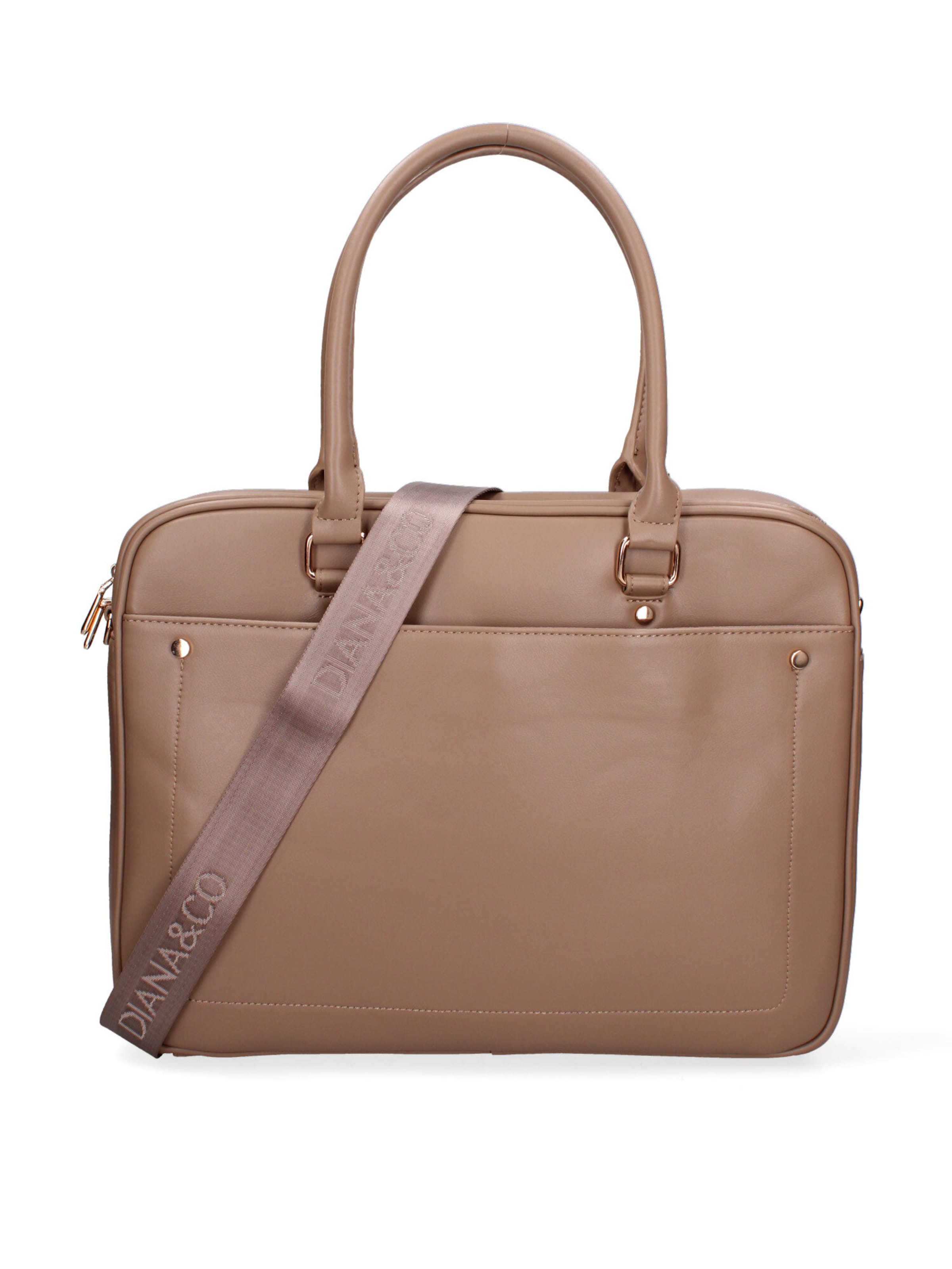 Diana&Co. Aktentas in Bruin: voorkant