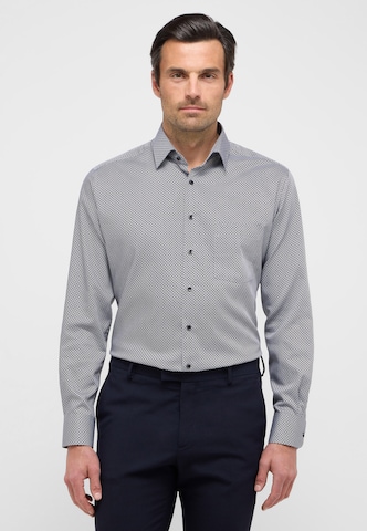 ETERNA Regular Fit Businesshemd in Grau: Vorderseite