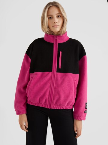 O'NEILL Fleece Jacket in Pink: front