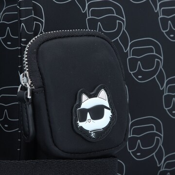 Sac bandoulière 'Ikon' Karl Lagerfeld en noir