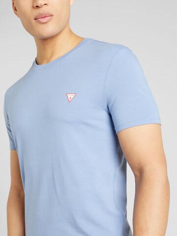 GUESS - Camiseta en azul