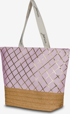 normani Beach Bag 'Kuredu' in Pink