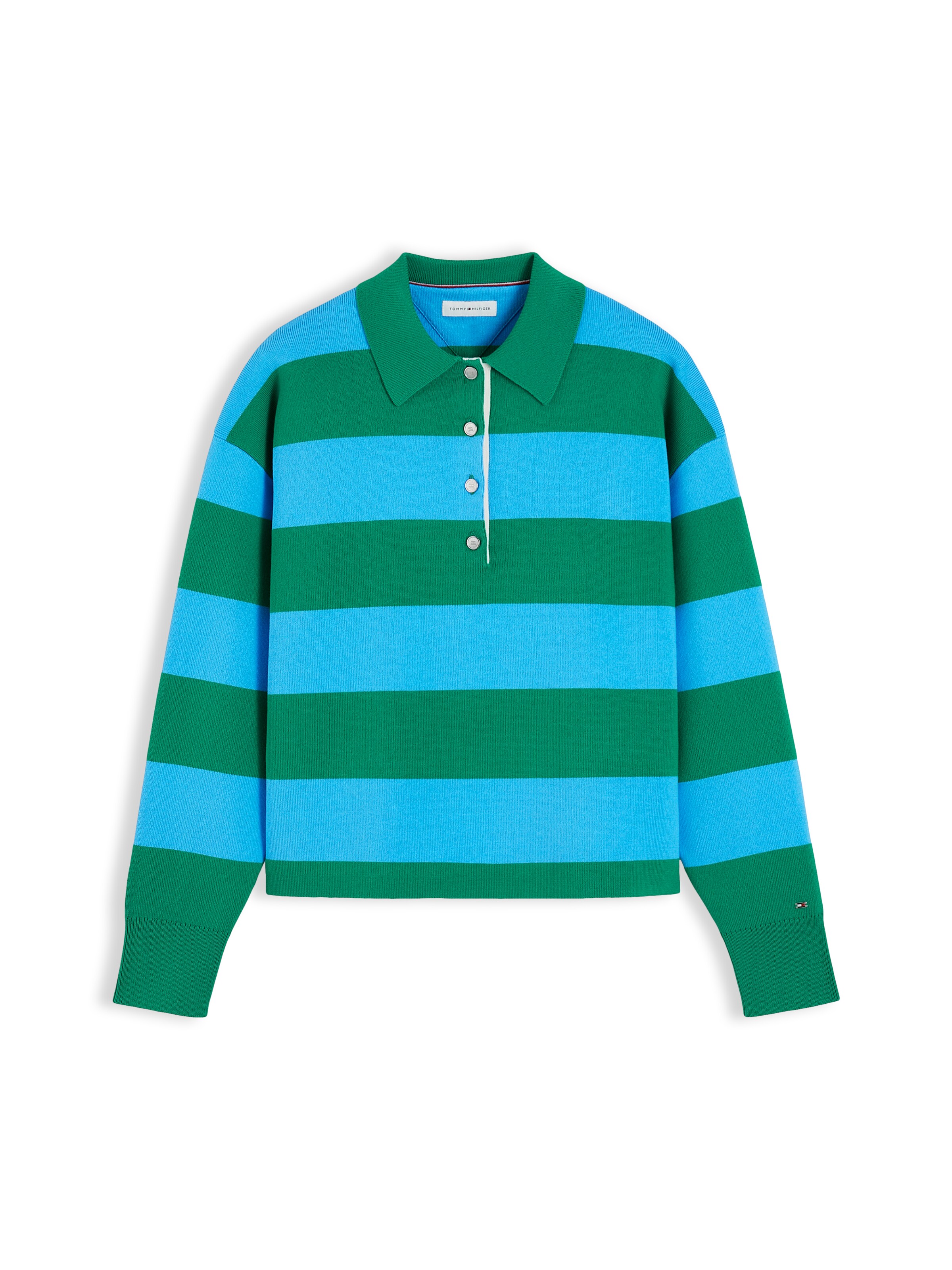 TOMMY HILFIGER Pullover in Grün: Vorderseite