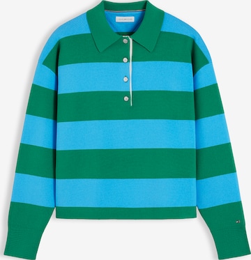 TOMMY HILFIGER - Jersey en verde: frente