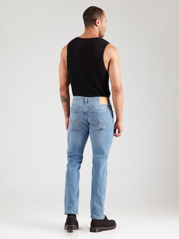 JACK & JONES Regularen Kavbojke 'JWHGLENN JJORIGINAL' | modra barva: zadnja stran