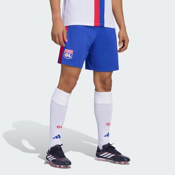ADIDAS PERFORMANCE - regular Pantalón deportivo 'Olympique Lyonnais 26/27' en azul: frente
