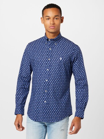 Regular fit Camicia di Polo Ralph Lauren in blu: frontale