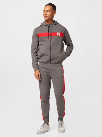 HUGO Red Sweat suit 'DapieDoaky' in Grey: front