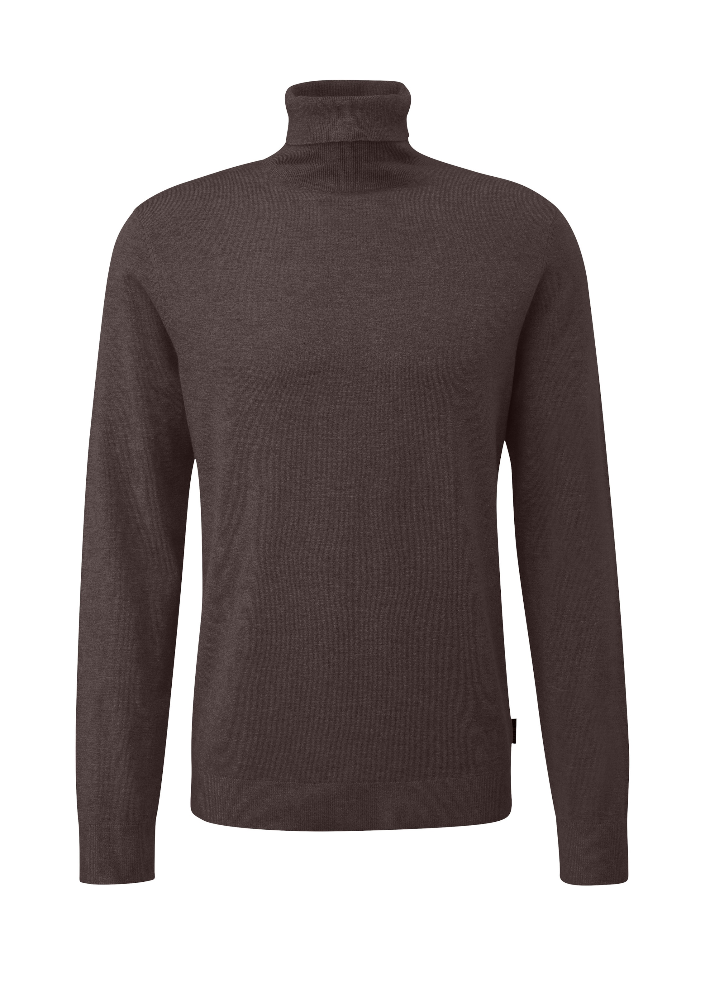 QS Pullover in Braun: Vorderseite