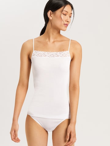 Hanro Top 'Moments' in White: front
